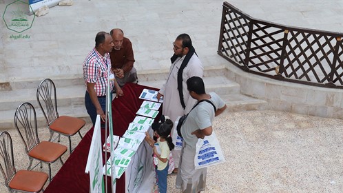 جامعة الأحقاف تشارك في معرض اختيار المستقبل