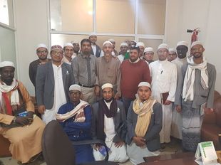 رحلة علمية ونزول ميداني تطبيقي في مادة التمويل الاسلامي لطلاب دفعة الماجستير بكلية الشريعة والقانون