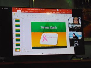 كلية البنات تقيم ندوة صحية توعوية عبر برنامج الزووم