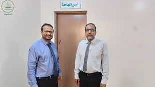 جامعة الأحقاف تستقبل رئيس جامعة العادل برئاسة الجامعة