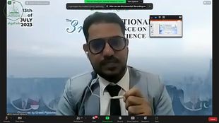 الدكتور حمزة العيدروس من جامعة الأحقاف متحدثا رسميا في المؤتمر الدولي الثالث للعلوم الإجتماعية بإندونيسيا